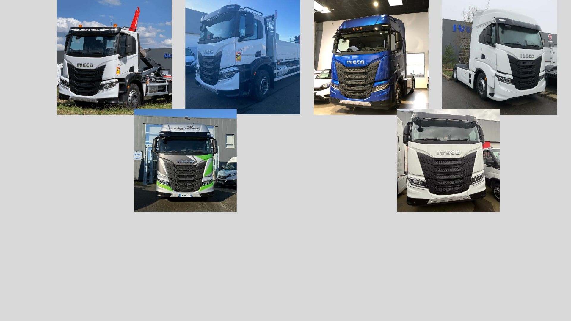 Véhicules industriels disponibles dans le 78 S-way / X-way / T-way