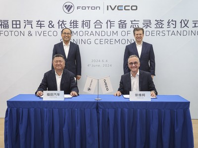 IVECO et Foton annoncent une exploration conjointe de synergies futures