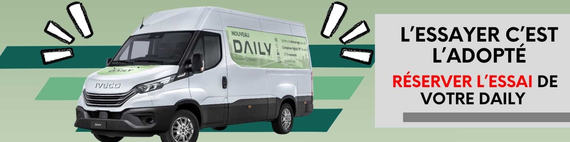 Réserver l'essai du Daily 78 Yvelines