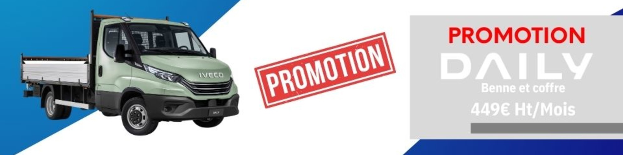 Promotion Daily benne et coffre
