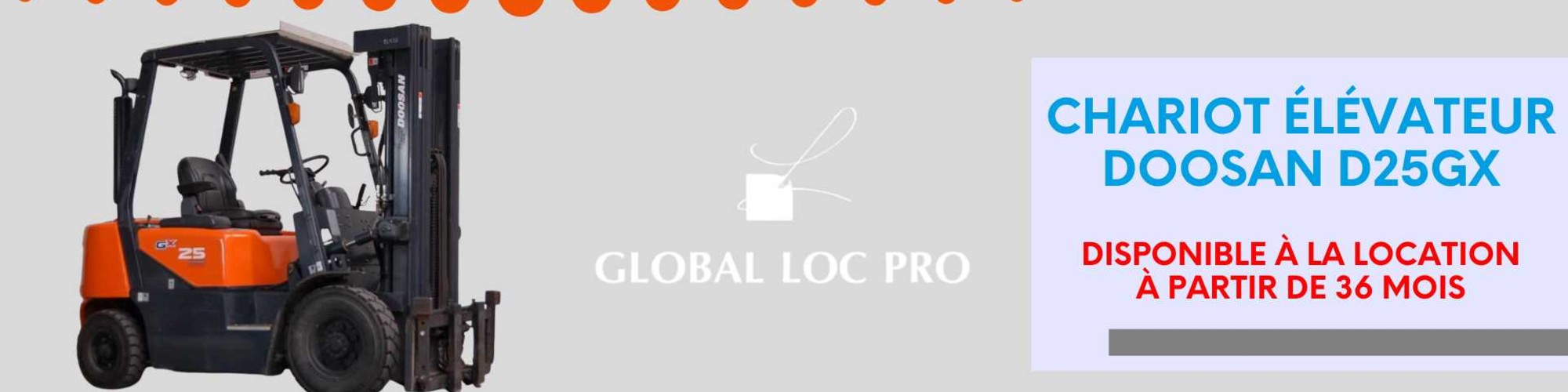 Chariot élévateur à louer 78 Yvelines